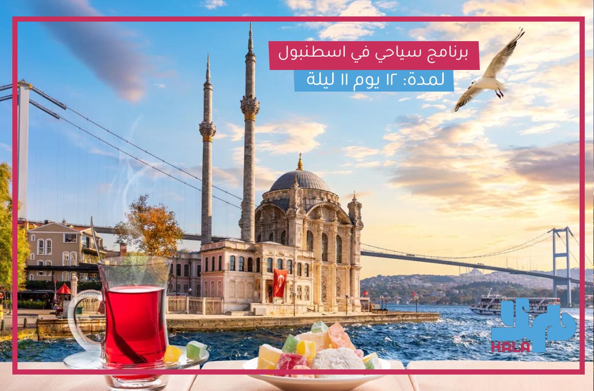 برامج سياحي في اسطنبول لمدة 12 يوم